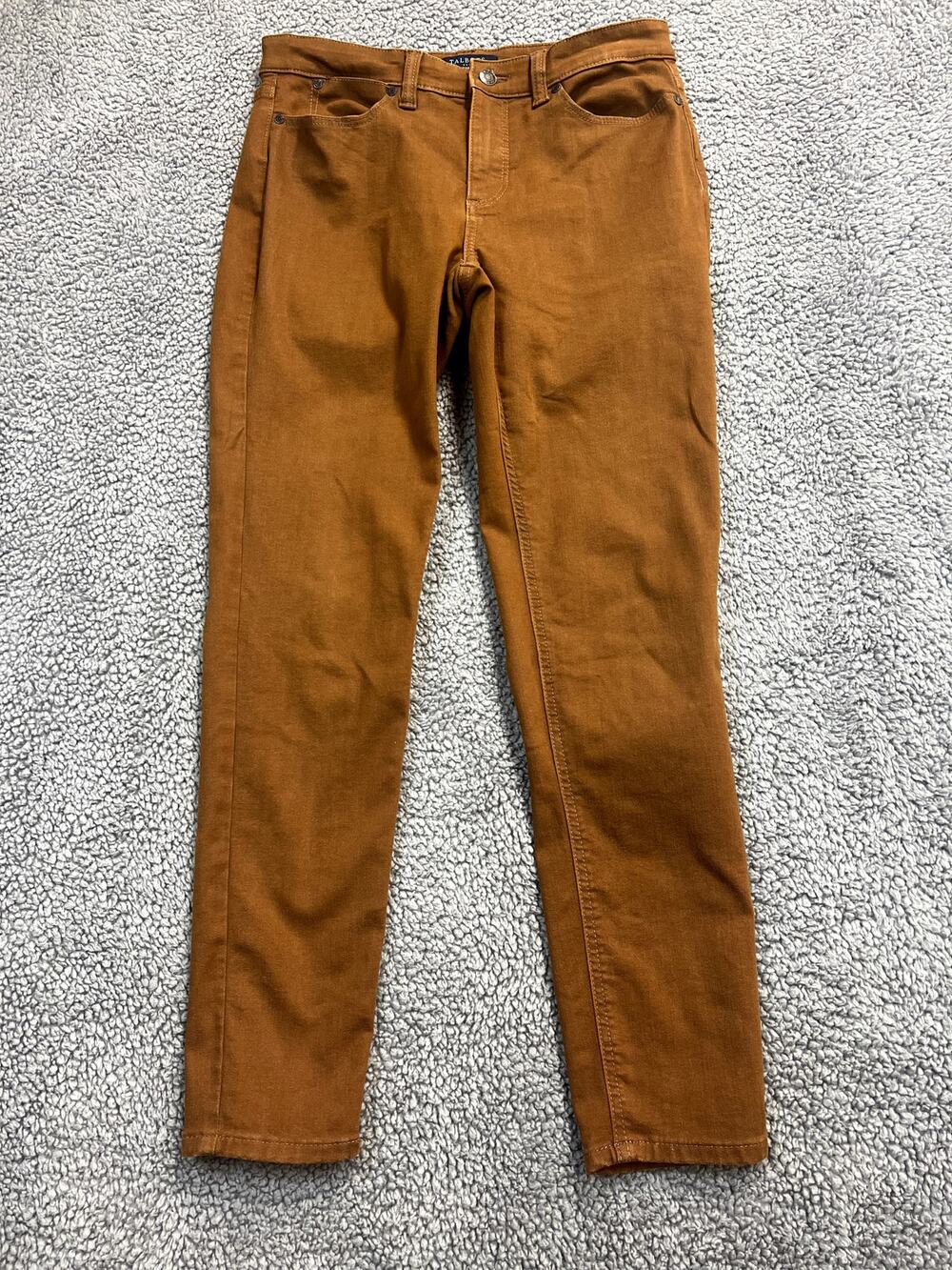Talbots Jeans Women's Size 6 Burnt Orange (UT) Jegging (0801)